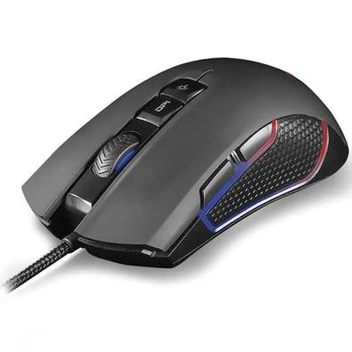 Mouse Gamer Warrior Perseus, RGB, 9 Botões, 4000DPI - MO275