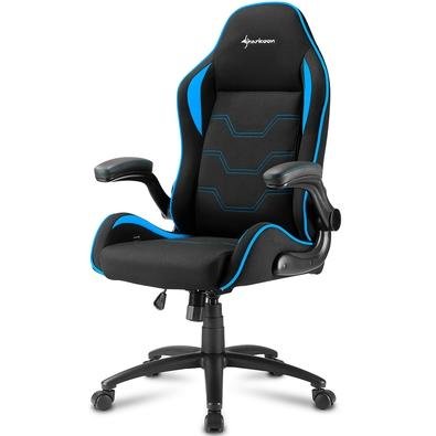 Cadeira Gamer Sharkoon Elbrus 1, Black Blue