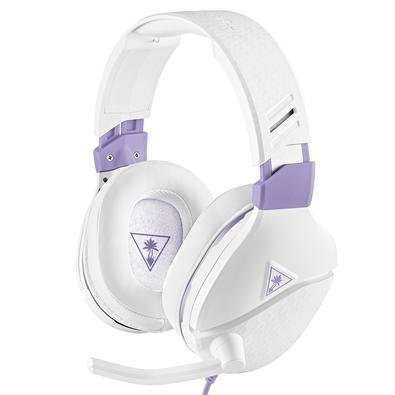 Headset Gamer Turtle Beach Recon Spark, Compatível com PC PS4 PS5 Xbox Nintendo Switch e Mobile, Drivers 40mm, Branco - TBRS00012