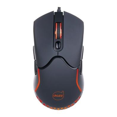 Mouse Gamer Dazz Trigger Elite, RGB, 3200 DPI, USB, 6 Botões, Preto - 60000039