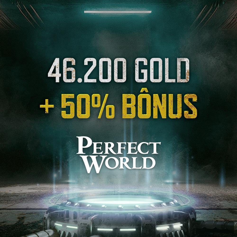 Gift Card Perfect World - 46.200 Gold + 50% Bonus - Hype de Inverno 2023