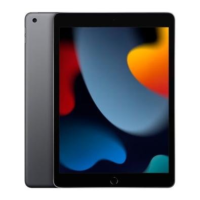 Imagem iPad 9º Geração Apple, 10.2", 64GB, A13 Bionic, WiFi, Câmera 8MP, iPadOS 15, Cinza Espacial - MK473BZ/A