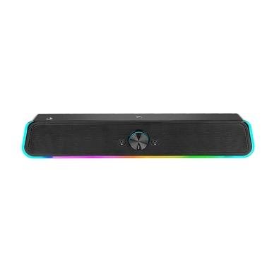 Caixa de Som Gamer Rise Mode Aura Sound S4, RGB Rainbow, Bluetooth, 3Wx2, Preto - RM-SP-04-RGB