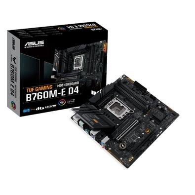 Placa Mãe ASUS TUF Gaming B760M-E D4, Intel, M-ATX, DDR4 - 90MB1E90-M0EAY0