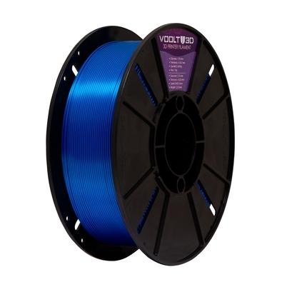Filamento PLA Azul Safira V-Silk 1kg - PL-AZ-SA-SK-1