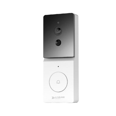 Vídeo Porteiro KABUM! smart Sentinela, Sem Fio, Wi-Fi, Full HD 1080p, Visão Noturna, Áudio Bidirecional, App KABUM! smart - KSSG004