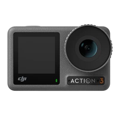 Câmera DJI Osmo Action 3 Adventure Combo, 4K, 120 FPS, RockSteady 3.0, HorizonBalancing, HorizonSteady, Preto - DJI206