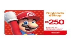 Nintendo Gift Card Digital R$250
