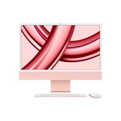 Imagem iMac Apple Tela Retina 24" 4.5K, Chip M4, CPU 10 Núcelos, GPU 10 Núcleos, Neural Engine de 16 Núcleos, 24GB RAM, SSD 512GB, Rosa - MD2U4BZ/A