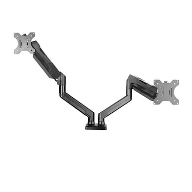 Suporte Duplo Monitor Articulado Com Pistão Gás Até 32