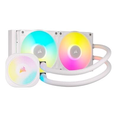 Water Cooler Corsair iCUE LINK TITAN 240 RX RGB AIO, 240mm, AMD e Intel, Branco - CW-9061020-WW