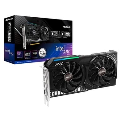 Placa de Vídeo ASRock Intel Arc B570 Challenger 10G OC - 90-GA5KZZ-00UANF