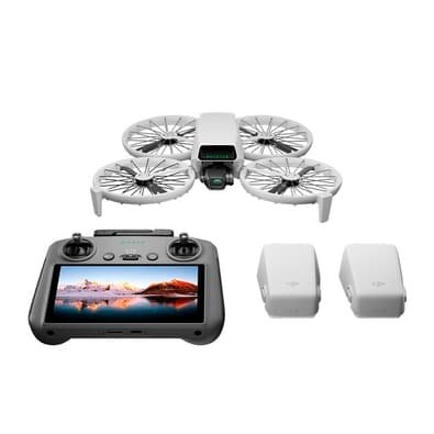 Drone DJI Flip Fly More Combo com tela BR, 4K, 60 FPS,Sensor CMOS, Até 31 min de voo - DJI061