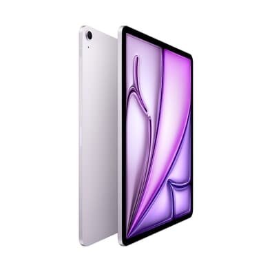 Imagem iPad Air Apple 13" 128 GB, Chip M3, Wi-Fi, Câmera Traseira 12MP, Roxo - MCNL4BZ/A