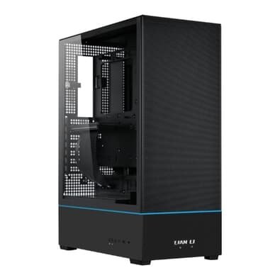 Gabinete Gamer Lian Li SUP01, Mid Tower, ATX, Lateral em Vidro Temperado, Preto - SUP01X