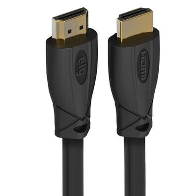 Cabo HDMI ELG 2.0v 3D Ready 4k de 1,5 Metros, Preto - HD4K15