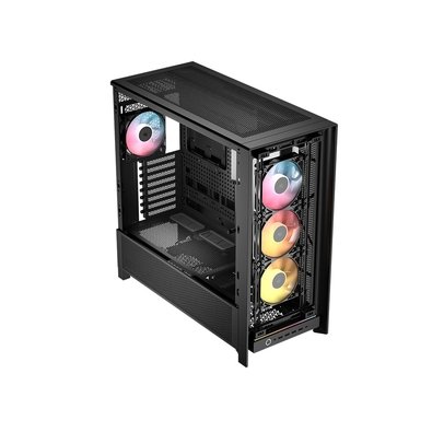 Gabinete Gamer Corsair 5000D RS ARGB, Mid Tower, Preto - CC-9011309-WW