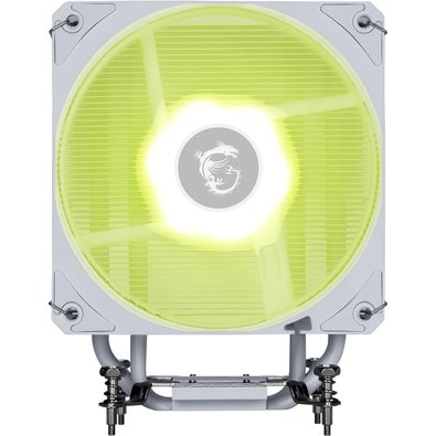 Air Cooler Gamer MSI MAG COREFROZR AA13 White, ARGB, AMD e Intel, 120mm, Branco - CFAA13W