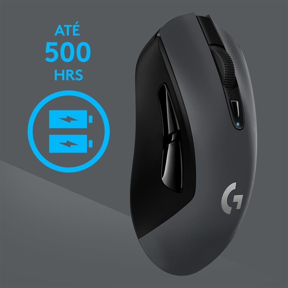 Mouse Sem Fio Gamer Logitech G Hero Lightspeed Bluetooth Es