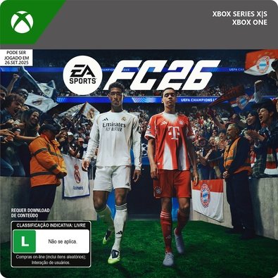 Jogo EA SPORTS FC 26: Edição Padrão, Xbox - Digital para Download