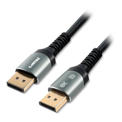 Cabo DisplayPort 1.4 8K Comtac, HDR, G-Sync e FreeSync, 32.4Gbps, 2 Metros - 22129471