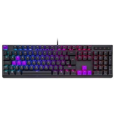 Teclado Mecânico Gamer Cooler Master MasterKeys MK750, RGB, Switch Cherry MX Blue, US - MK-750- GKCL2-US