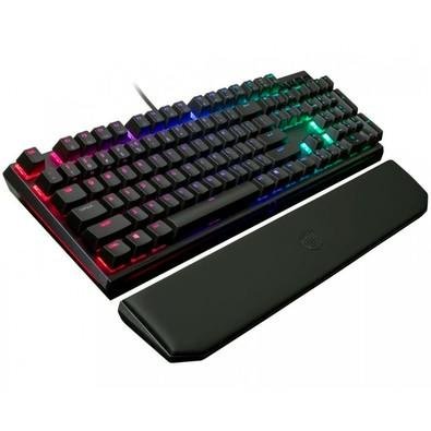 Teclado Mecânico Gamer Cooler Master Masterkeys MK750, RGB, Switch Cherry MX Red, US - MK-750-GKCR2-US