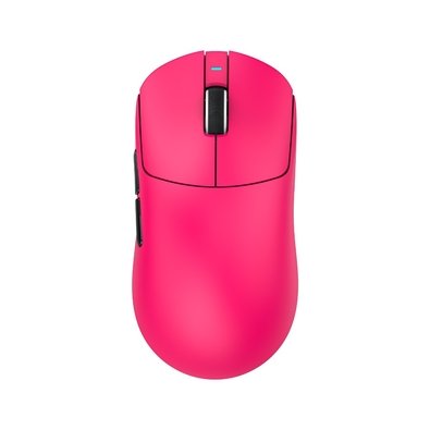 Mouse Gamer Sem Fio Attack Shark X8SE, 25000 DPI, Switch Huano, Tri-Mode Wireless Bluetooth USB-C, Berry Red - X8SE