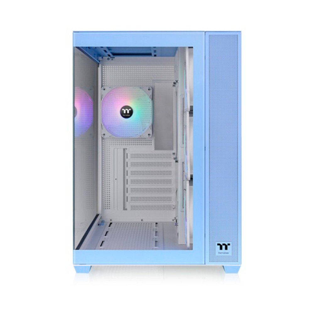 Gabinete Gamer Thermaltake View 380 TG ARGB, Mid-Tower, Lateral em Vidro, 4x FANs ARGB, Hydrangea Blue - CA-1Z2-00MFWN-00 Gabinete Gamer Thermaltake View 380 TG ARGB, Mid-Tower, Lateral em Vidro, 4x FANs ARGB, Hydrangea Blue - CA-1Z2-00MFWN-00