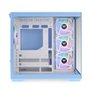 Gabinete Gamer Thermaltake View 380 TG ARGB, Mid-Tower, Lateral em Vidro, 4x FANs ARGB, Hydrangea Blue - CA-1Z2-00MFWN-00