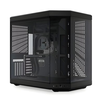 Gabinete HYTE Y70, Mid Tower, Vidro Temperado Panorâmico, Preto - CS-HYTE-Y70-B