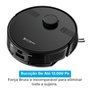 Robô Aspirador e Passa Pano KABUM! smart K800 Pro, Mapeia a Laser, Autolimpante, Recarga automática, 13000Pa, APP, 127v, Preto - KSAR81010PT