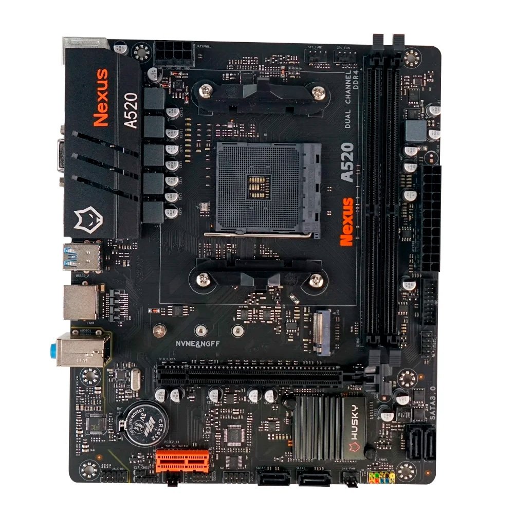 Kit Upgrade Ryzen 3 3200G e Placa-Mãe A520 Husky