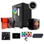 Kit PC Gamer Start III Husky, Processador 5 5600GT + Placa-Mãe Nexus A520 + 16GB RAM + SSD Husky 512GB SATA III + 3X Fans + Montagem