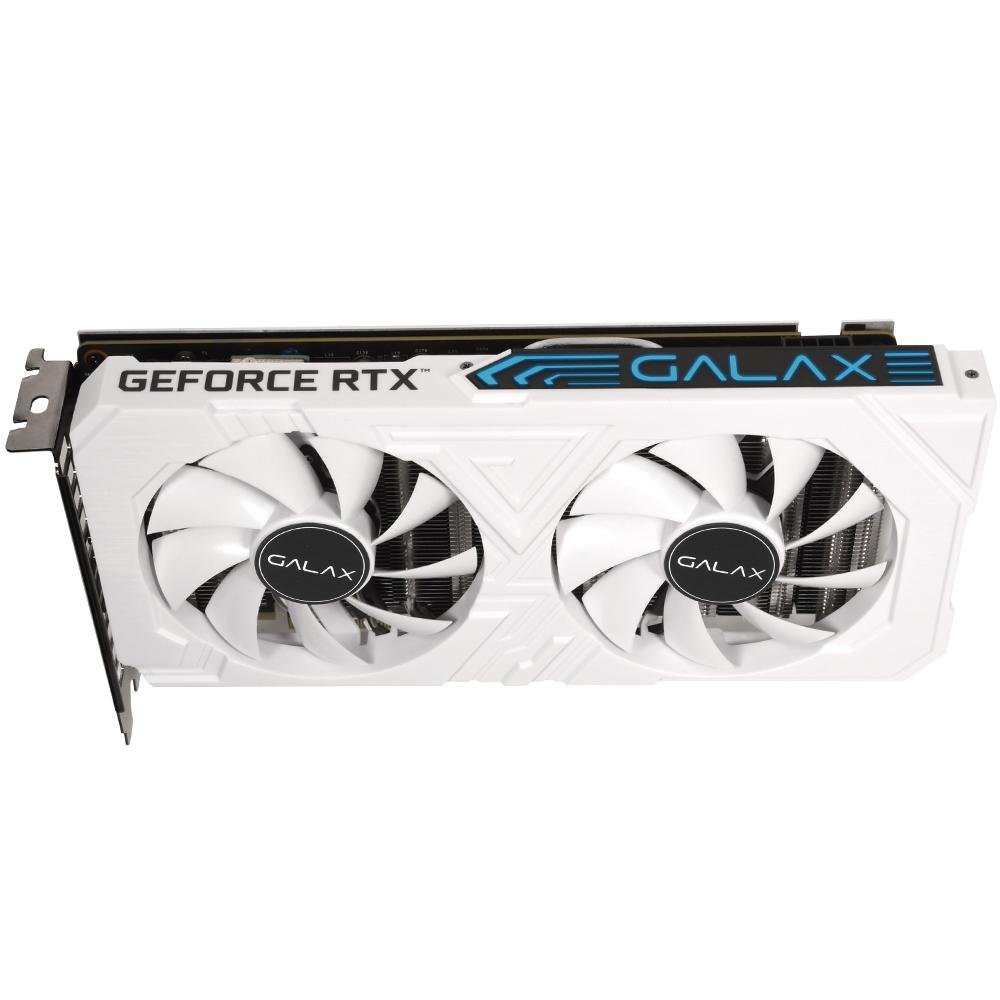 GALAX ホワイト RTX2060 6GB Placa de Vídeo Galax, Geforce, RTX 2060 Plus Ex White Dual
