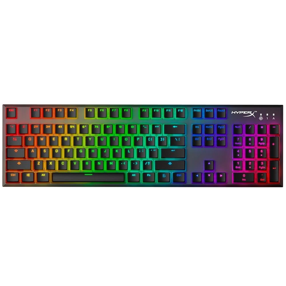 Capas para Teclas HyperX Double Shot PBT, Preto - HXS-KBKC3 Capas para Teclas HyperX Double Shot PBT, Preto - HXS-KBKC3