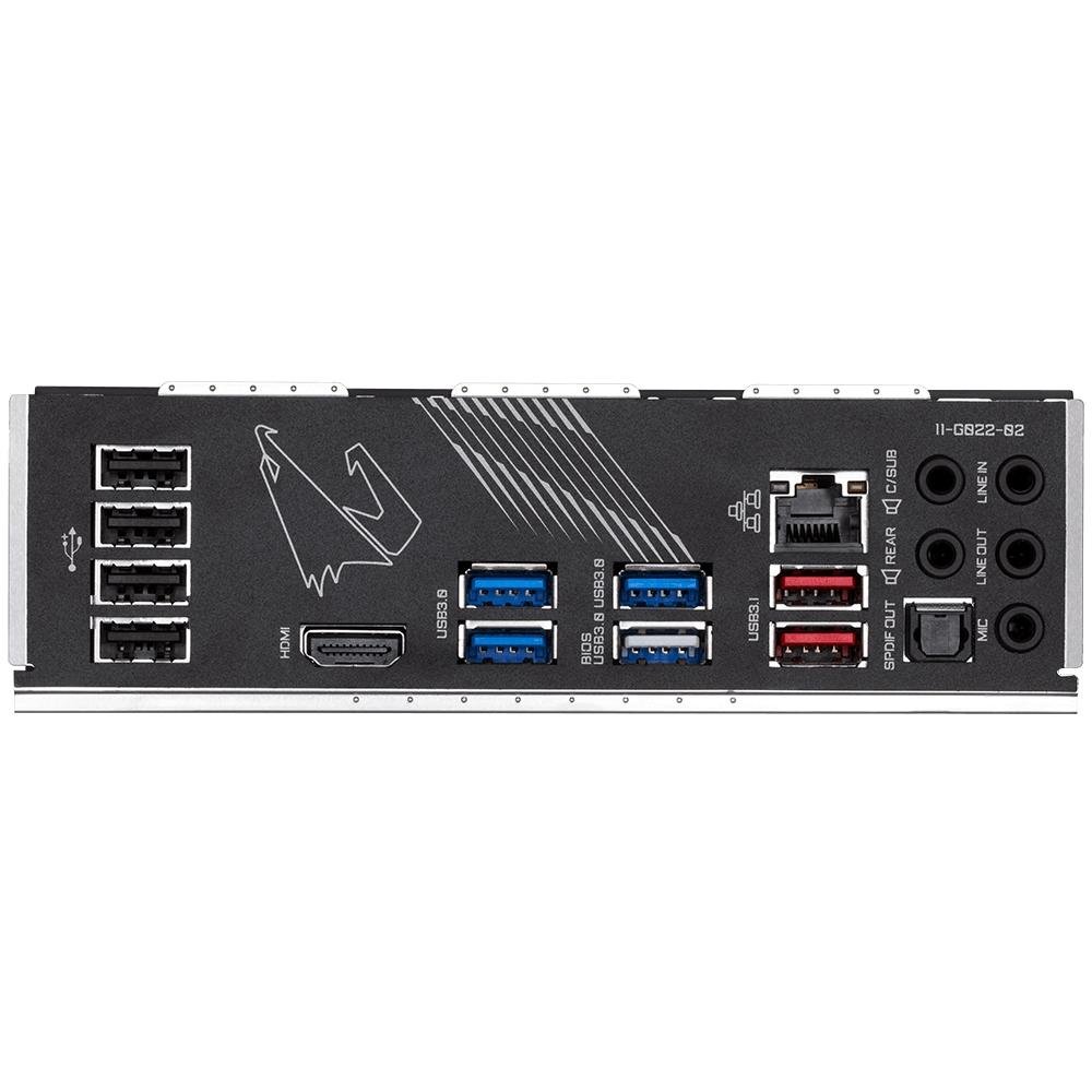 Placa-Mãe Gigabyte Aorus X570 Aorus Elite, AMD AM4, ATX, DDR4, Preto - X570 Aorus Elite Placa-Mãe Gigabyte Aorus X570 Aorus Elite, AMD AM4, ATX, DDR4, Preto - X570 Aorus Elite