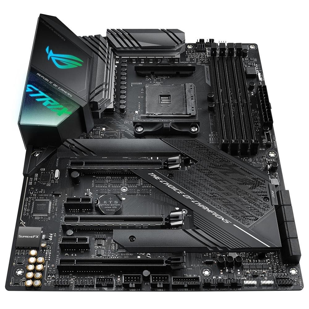 Placa-Mãe Asus ROG Strix X570-F Gaming, AMD AM4, ATX, DDR4 | KaBuM!