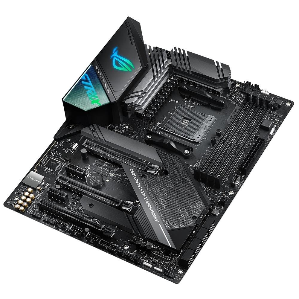 Placa-Mãe Asus ROG Strix X570-F Gaming, AMD AM4, ATX, DDR4 | KaBuM!