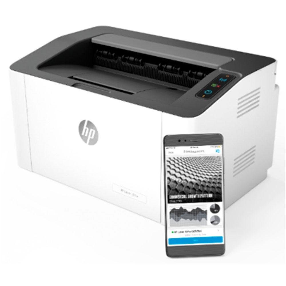 Impressora HP LaserJet 107w, Laser, Mono, 110V - 4ZB78A Impressora HP LaserJet 107w, Laser, Mono, 110V - 4ZB78A