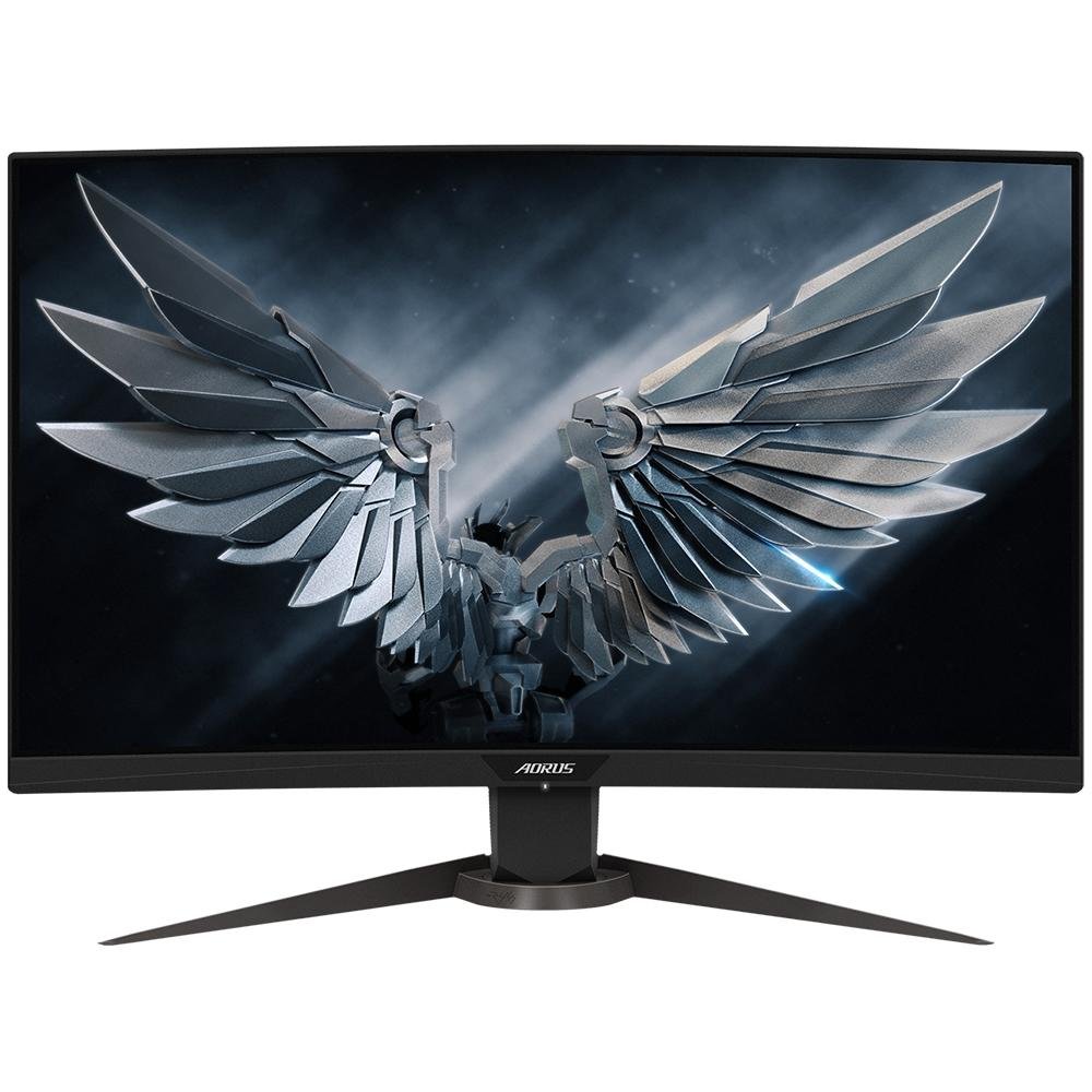 AORUS CV27F 27インチ湾曲型モニター　165Hz Monitor Gamer Gigabyte Aorus LED 27´ Widescreen, Curvo, Full HD