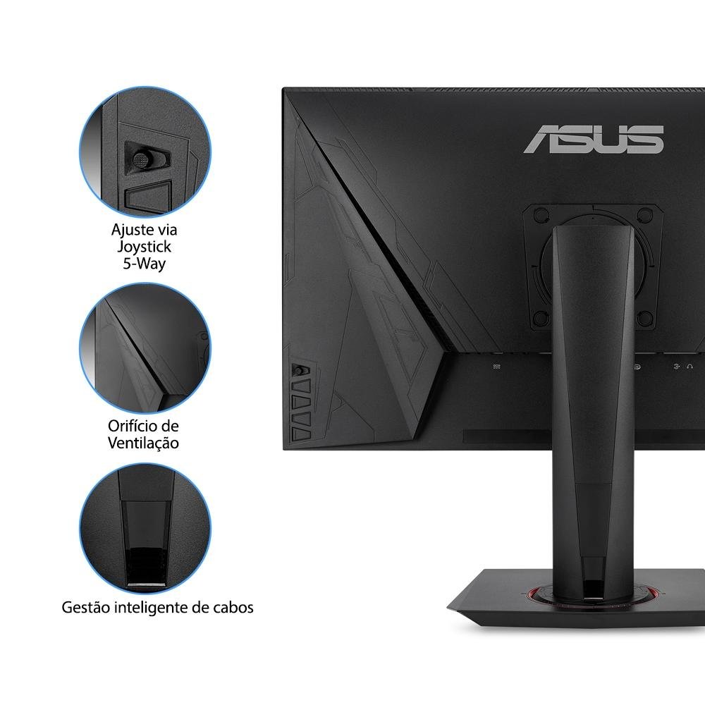 Monitor Gamer Asus 27´, DP, 165Hz 0.5ms | KaBuM!