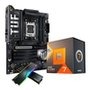 Kit Placa-Mãe ASUS TUF GAMING X870-PLUS WIFI 7 AM5 + Processador AMD Ryzen 7 7800X3D + Memória RAM XPG Lancer, RGB, 32GB (2x16GB)