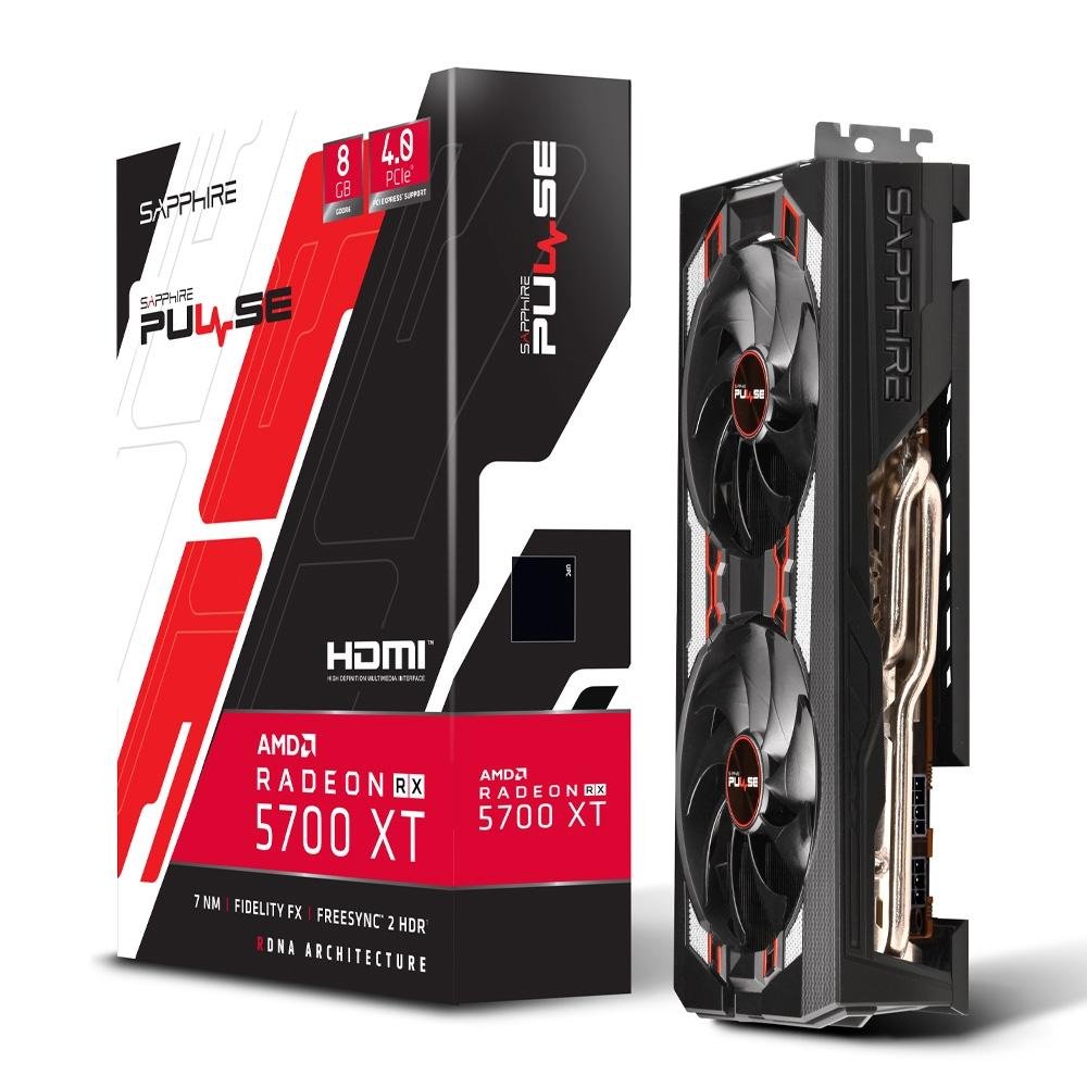 Sapphire Radeon RX 5700 XT リファレンスモデル placa-de-video-sapphire-amd-