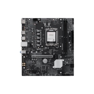 Placa-Mãe MSI PRO H810M-E, Intel LGA1851, DDR5, Preto - PROH810ME
