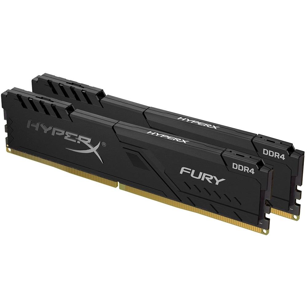 Memória HyperX Fury, 16GB (2x8GB), 3000MHz, DDR4, CL15, Preto