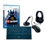 Kit Gamer Razer Game on Mouse Deathadder Essential + Teclado Gamer Razer Ornata V3 X + Jogo LEGO BATMAN O LEGADO DO CAVALEIRO DAS TREVAS - PS5