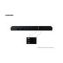 Soundbar Samsung Série Q HW-Q800H, Bluetooth, 360W, com Subwoofer Sem Fio, 5.1.2 Canais, Dolby Atmos, Preto - HWQ800HZD