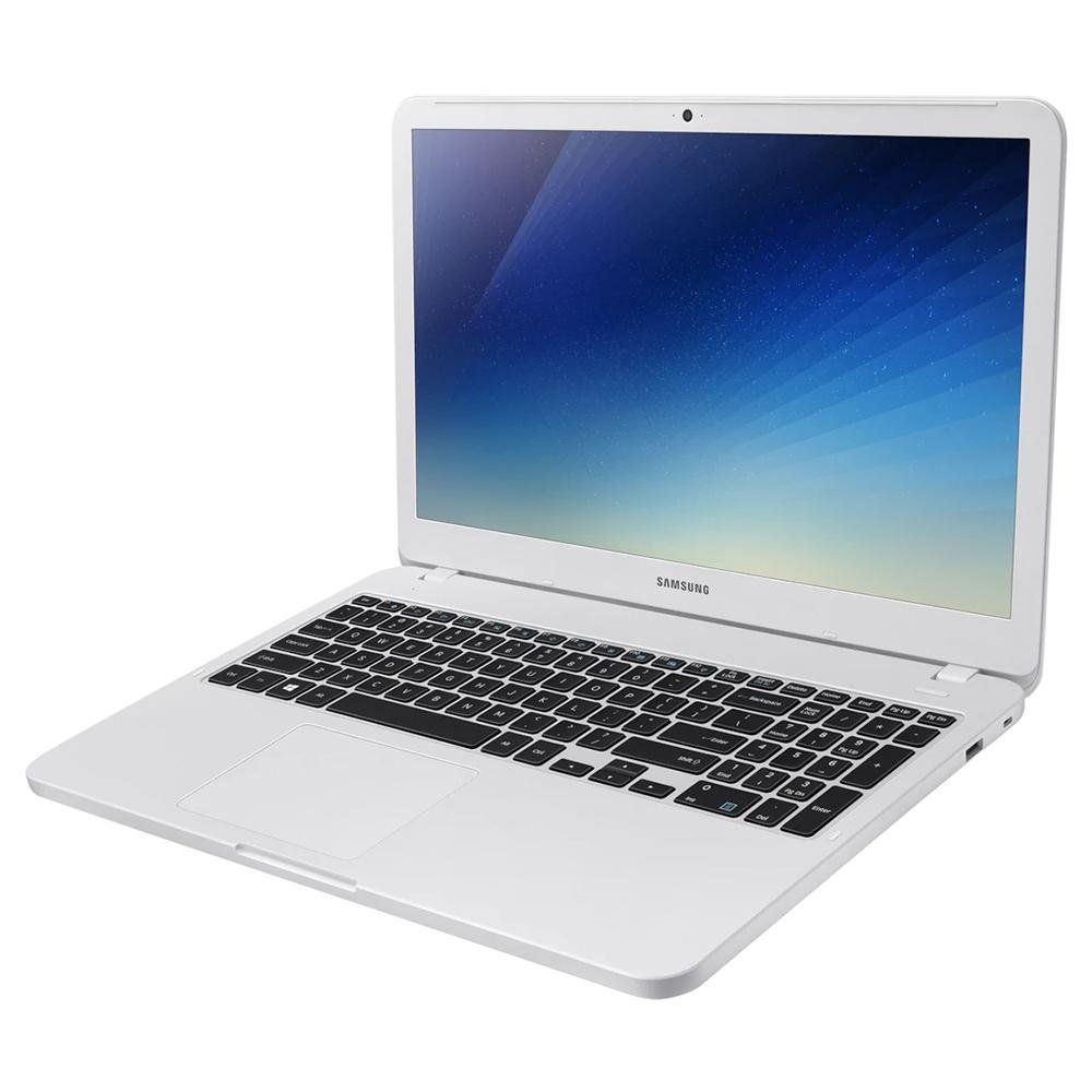 Notebook Samsung Essentials E30, Intel Core i3-7020U, 4GB, HD 1TB, Windows 10 Home, 15.6´, Branco - NP350XAA-KF4BR Notebook Samsung Essentials E30, Intel Core i3-7020U, 4GB, HD 1TB, Windows 10 Home, 15.6´, Branco - NP350XAA-KF4BR