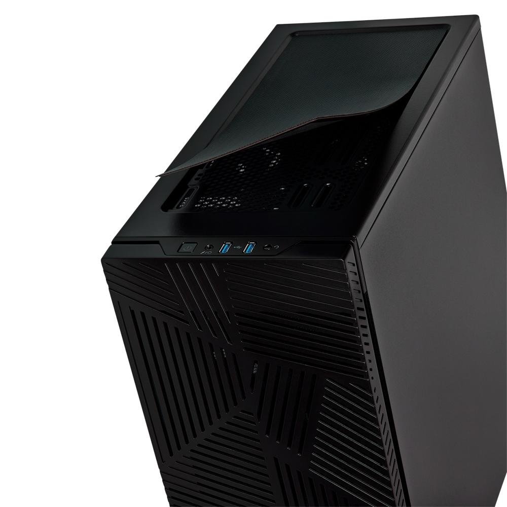 Gabinete Gamer Corsair 275R Airflow, Mid-Tower, ATX, Lateral em Vidro Temperado, Com FAN, Preto - CC-9011181-WW Gabinete Gamer Corsair 275R Airflow, Mid-Tower, ATX, Lateral em Vidro Temperado, Com FAN, Preto - CC-9011181-WW